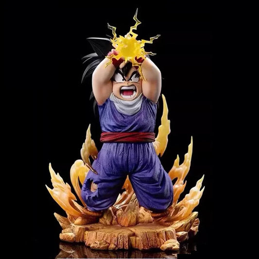 17.5cm Anime Dragon Ball Son Gohan Figure Kid Son Gohan Figurine Angry Gohan Action Figures Pvc Statue Collectible Model Toys
