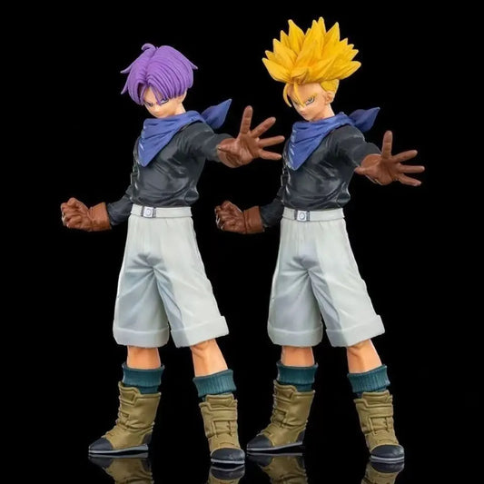 18CM Anime Dragon Ball Trunks figura Super Saiyan Future Trunks PVC figuras de acción GK estatua colección modelo juguetes regalo